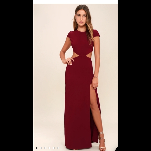 Lulu's cutout maxi dress - Picture 3 of 6